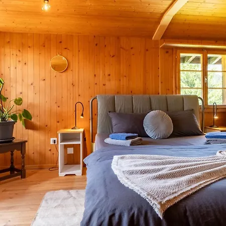 Lägenhet Lovely & Great Equipped Wooden Alp Flat Kandersteg