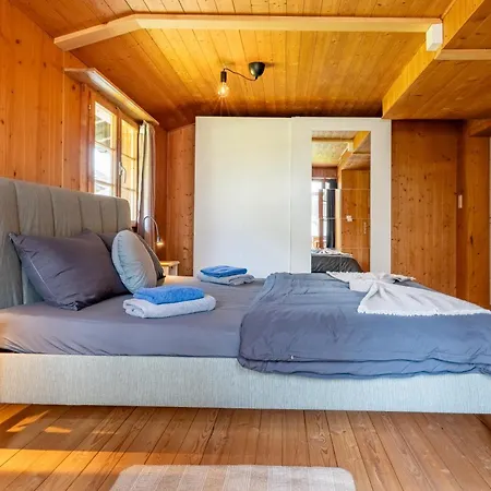 Lovely & Great Equipped Wooden Alp Flat *