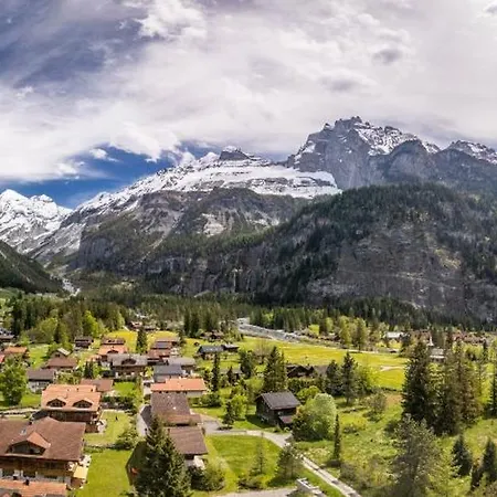 Lovely & Great Equipped Wooden Alp Flat Appartamento Kandersteg