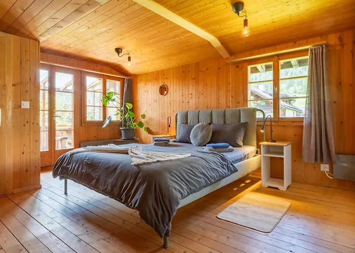 Apartamento Lovely & Great Equipped Wooden Alp Flat