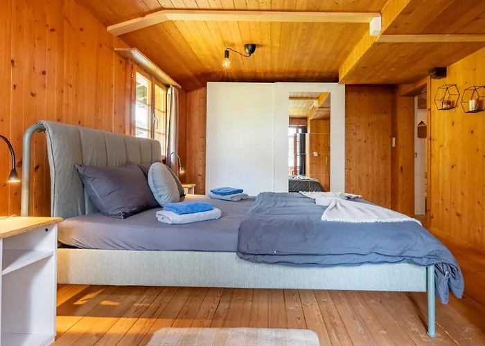 Lovely & Great Equipped Wooden Alp Flat *