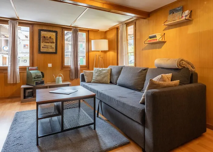 Lovely & Great Equipped Wooden Alp Flat