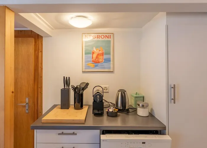 Apartman Lovely & Great Equipped Wooden Alp Flat Kandersteg