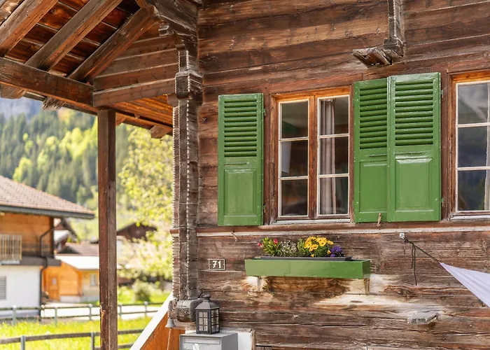 Lovely & Great Equipped Wooden Alp Flat *