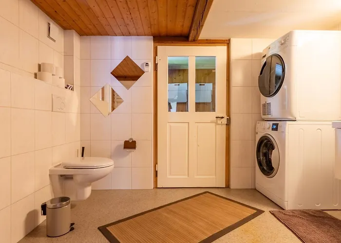 Lovely & Great Equipped Wooden Alp Flat * Kandersteg