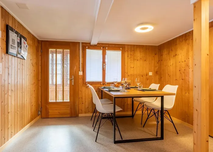 Lovely & Great Equipped Wooden Alp Flat Apartamento *